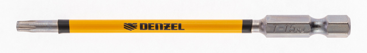 Бита T15x100 мм, 5 шт. Denzel