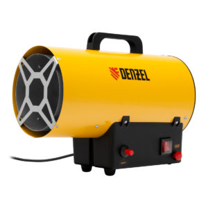 Газовая тепловая пушка GHG-10, 10 кВт, 300 м3/ч, пропан-бутан Denzel