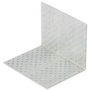Крепежный уголок равносторонний  2 мм,   KUR 160 x 160 x 200 мм Сибртех