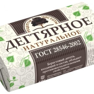 Мыло дегтярное, 90 г, НМЖК
