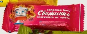 СВЕЖИНКА Запасной блок WC Цветы 30г 1005