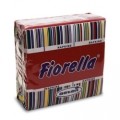 ASTER Салфетки Naturel/Fiorella  24*24см 1слойные бордовые 75шт 70006/F