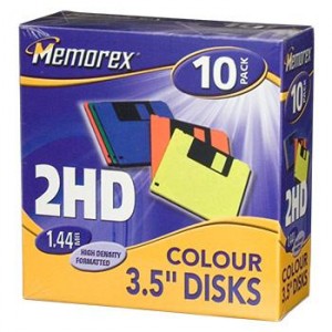 Дискета Memorex (картон) Color