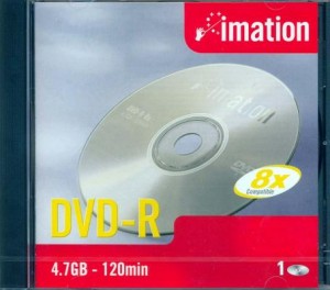 DVD-R Imation 8х, 4.7Gb