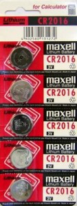 Э/п Maxell CR2016 BL5