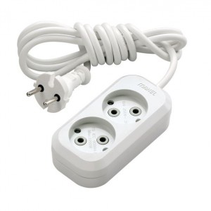 Makel сет. удлинитель ПВС 2х0.75 2роз. 10м 10А MGP108