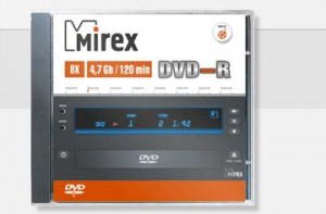 DVD-R Mirex  8x, 4.7Gb
