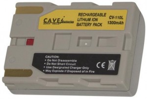 Ак-р CAVEI CV-110L (SB-L110) 1300mAh 7.4V Li-ION Samsung