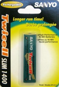 Ак-р призм. 6/17/67 Sanyo HF-A1U 1400mAh 1.2V BL1