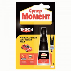 Супер-Клей Момент Профи 5г, BL1, к.832228