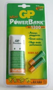 "З/у GP R03/R6x1/2 (180mA) таймер/откл (акк.2R6x1300mAh) KB02GS