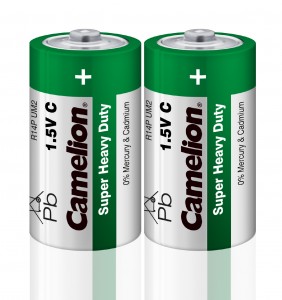 Э/п Camelion HEAVY DUTY Green R14/343  2S