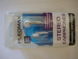SAMSUNG-PLEOMAX PEP-700 наушники, вкладыши
