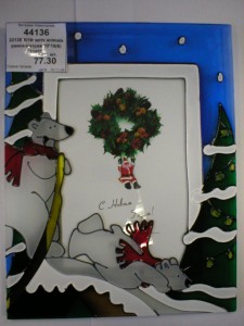 2213В NY#merry animals    рамка-витраж 10*15(6) (11452)