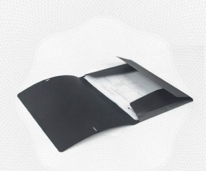 Папка на резинках ATTACHE F315/07 черная Россия 34481