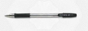 Ручка шарик. PILOT BPS-GP-F(0,7) с резин.манжет. черная Япония 32034