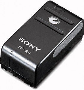 Ак-р Sony NP-98 3000mAh 6V