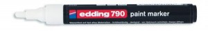 Маркер пеинт (лак) EDDING E-790/49 толщ. 2-4мм белый Германия 49964