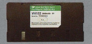 Ак-р GP VH 151 (VM-BP22) 2100mAh 6V Ni-MH Hitachi