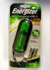 "З/у Energizer R03/R6x1/2 (550mA) (акк.2R03x900mAh) доп USB, USB 629969