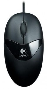 Logitech Мышь Pilot Optical Mouse (black) Refresh