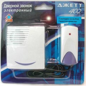 Звонок Джетт 402 , 3мелодии, 2*АА