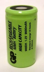 33/60 Ак-р GP 900DH 900mAh Ni-MH