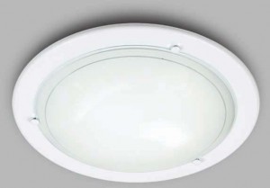 Сонекс-К 211 SOK06 42 белый Н/п светильник  E27 2*60W RIGA