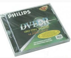 DVD+R Philips  4x, 4.7Gb