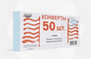 Голубой E65 стрип 110х220 90г Пинья 50шт/уп. 24уп/кор. 116734