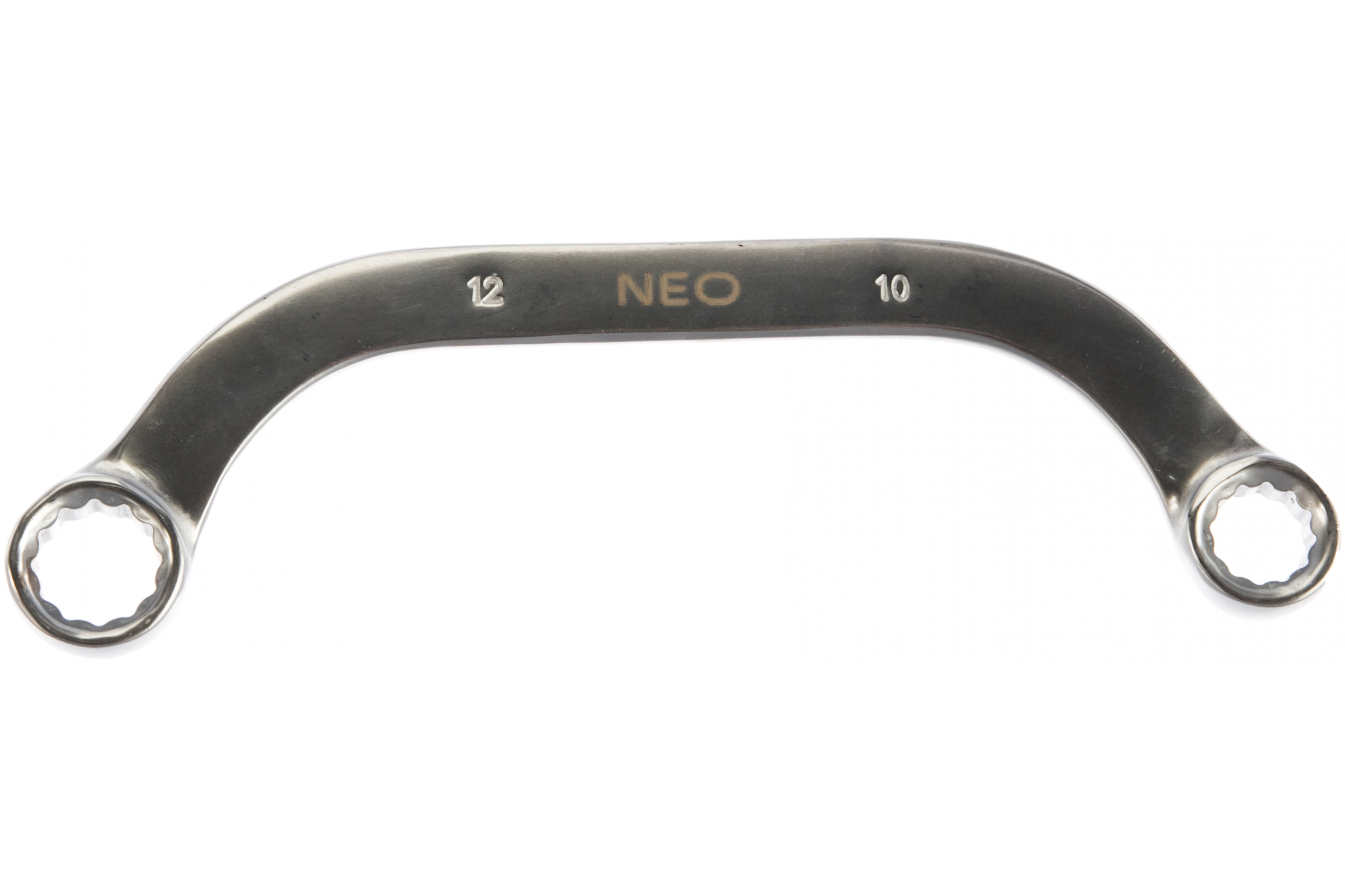 Накидной изогнутый ключ NEO Tools 10x12 мм