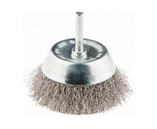 Щетка проволочная чашечная (75 мм; INOX; хвостовик 6.25 мм) GRAPHITE