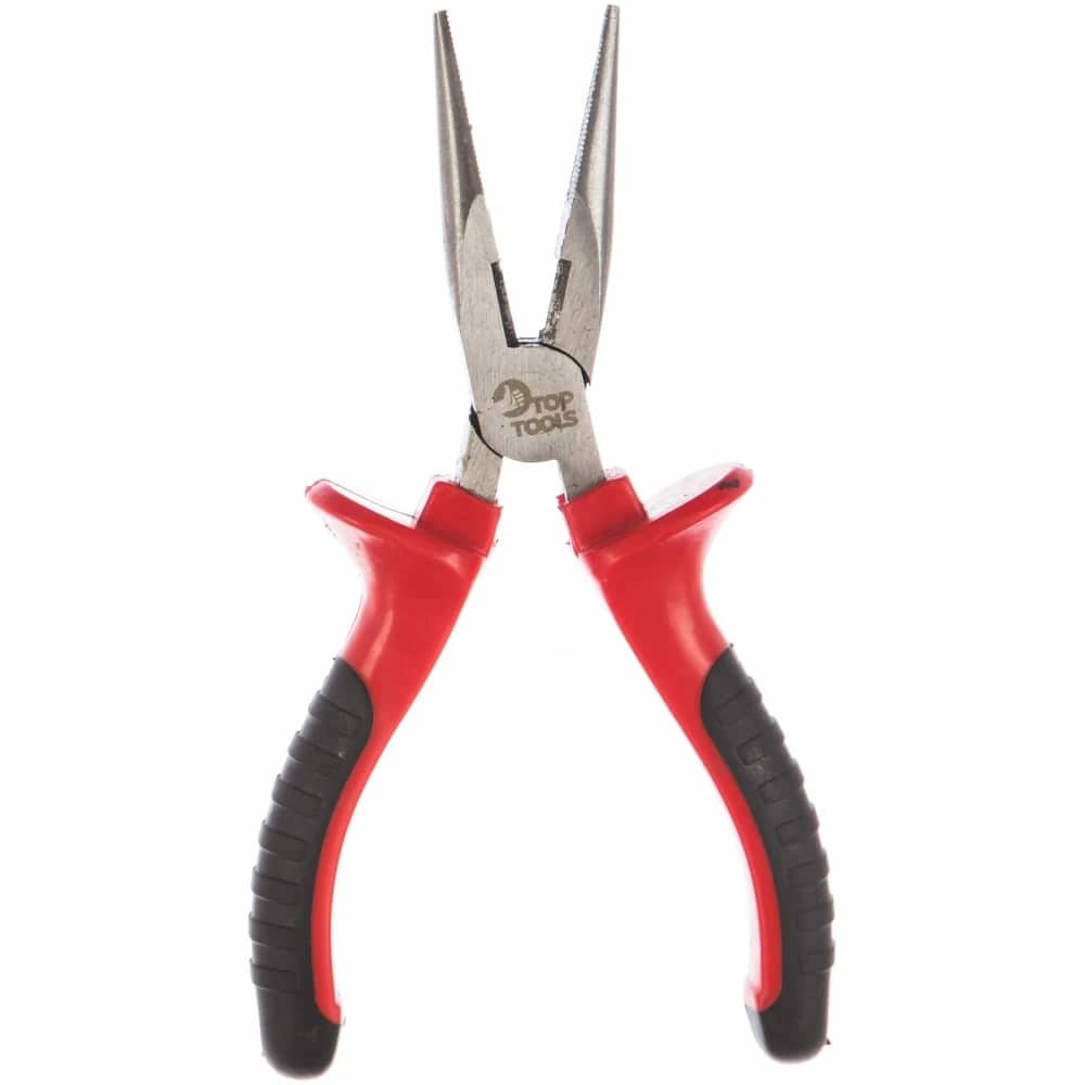 Удлиненные прямые плоскогубцы, 160 мм Top Tools